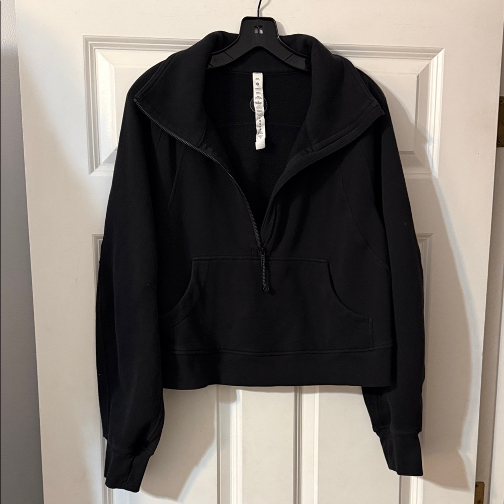lululemon Black Half-Zip Pullover